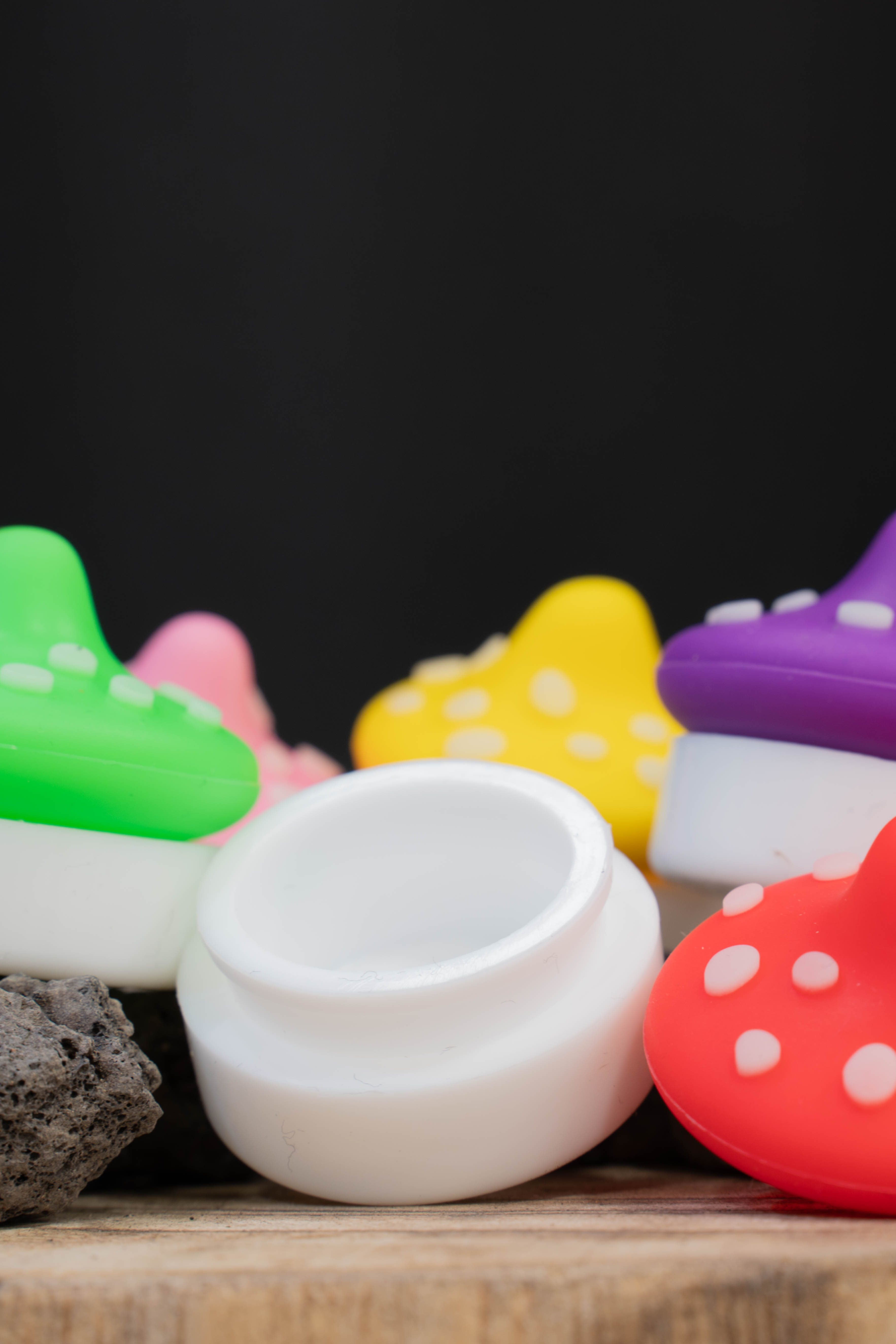Botes de Silicona con Forma de Seta